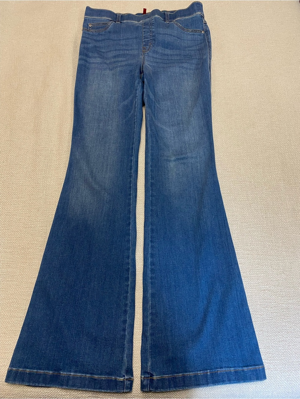 Women’s Blue Flared Jeans - Classic Stretch Denim